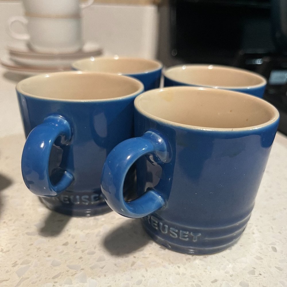 100ml Espresso mugs, blue (new)